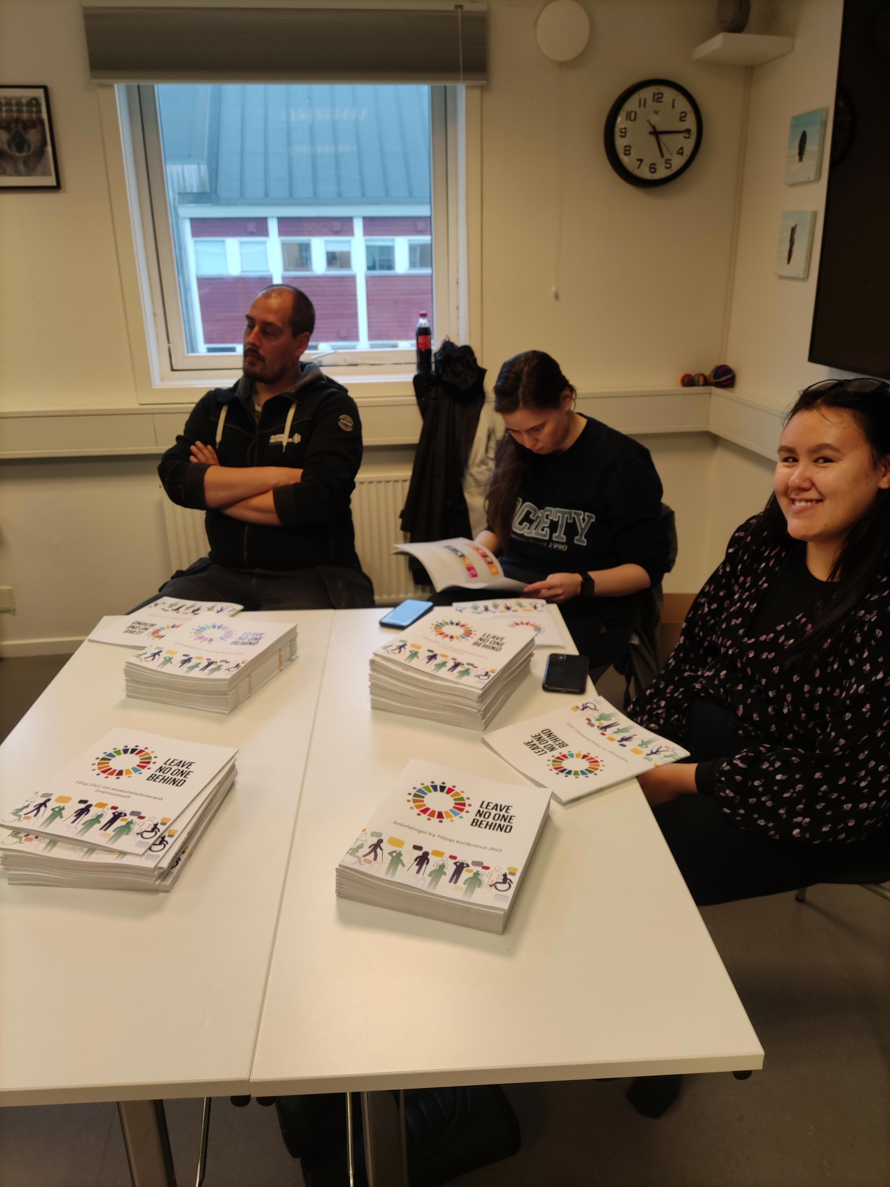 Deltagere til Tilioqs 'Leave Noone Behind" arrangement i Nuuk i 2022