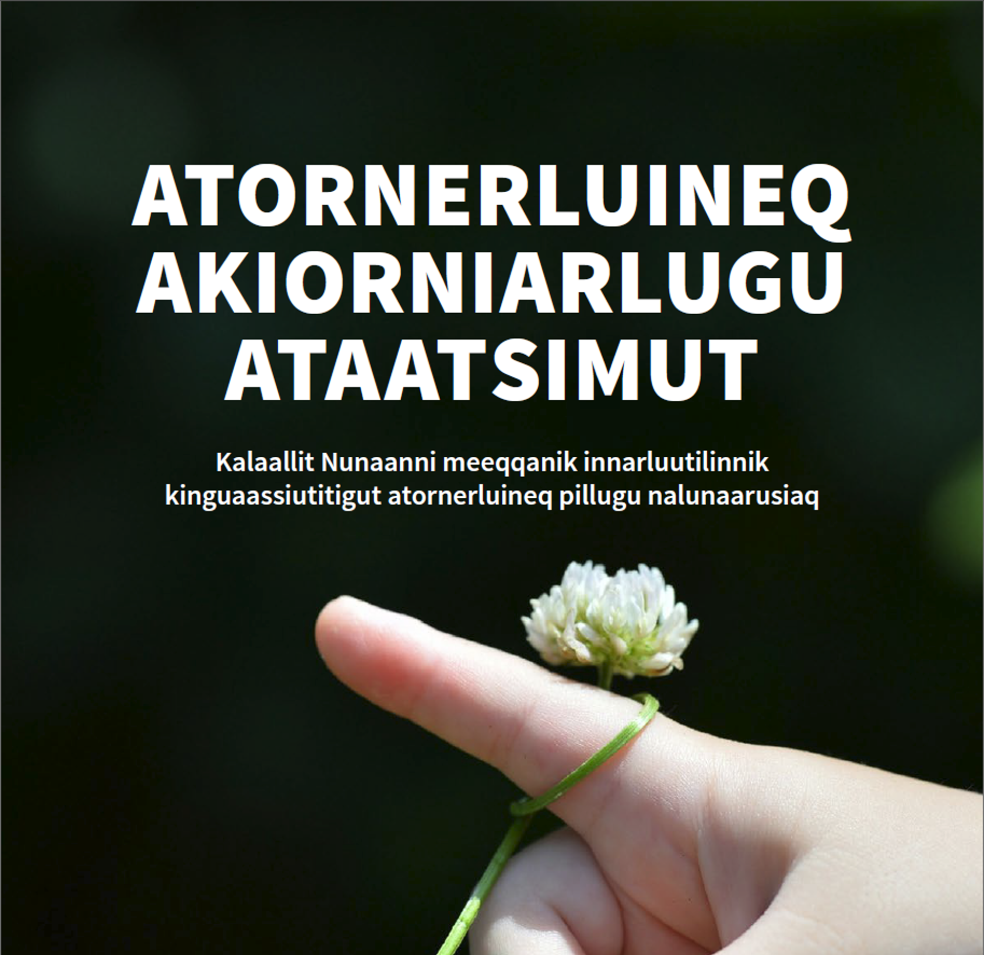 Atornerluineq akiorniarlugu ataatsimut