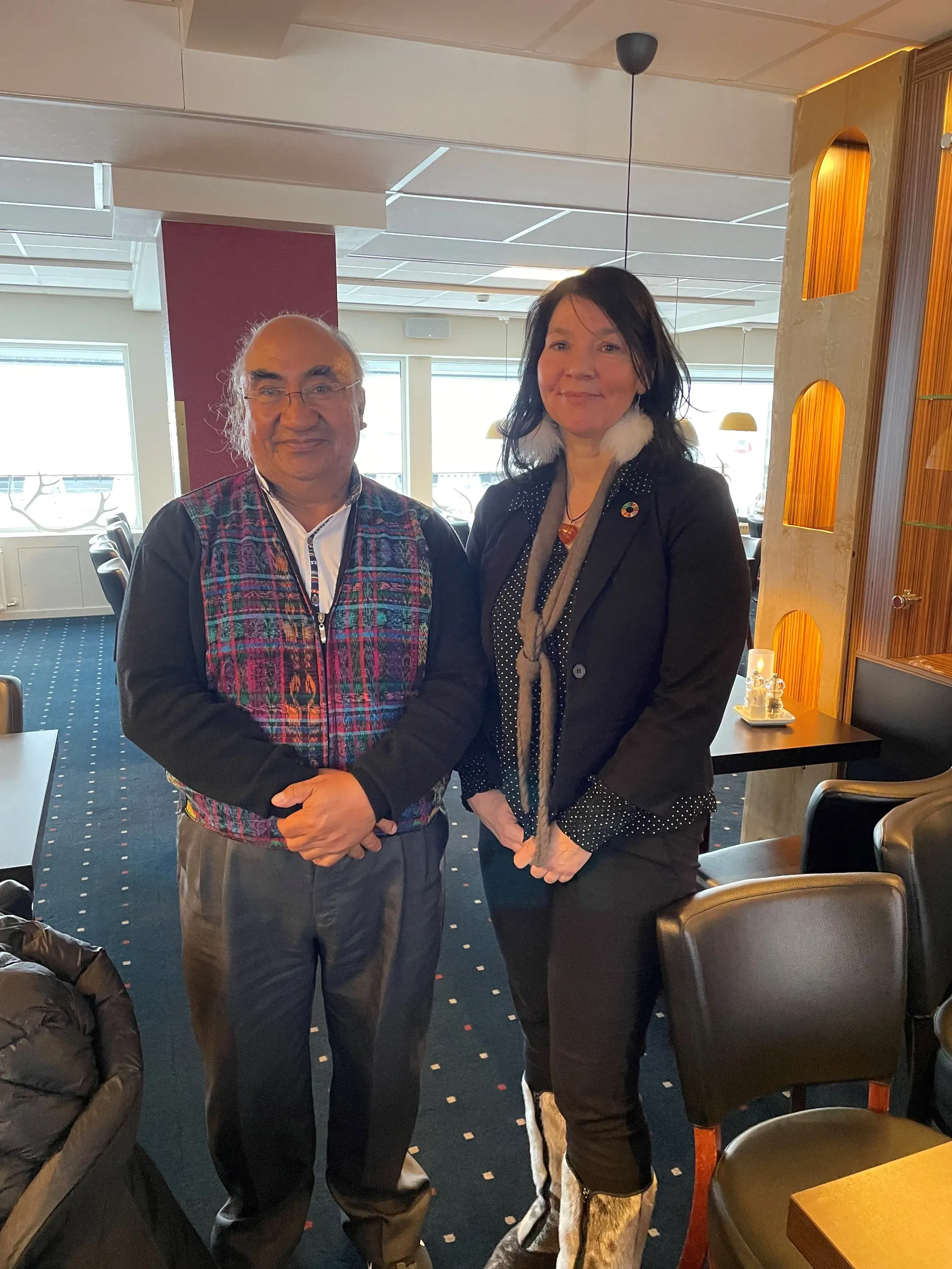 Anja aamma Specail Rapporteur For Oprindelig Folks Rettigheder, Kangerlussuarmi