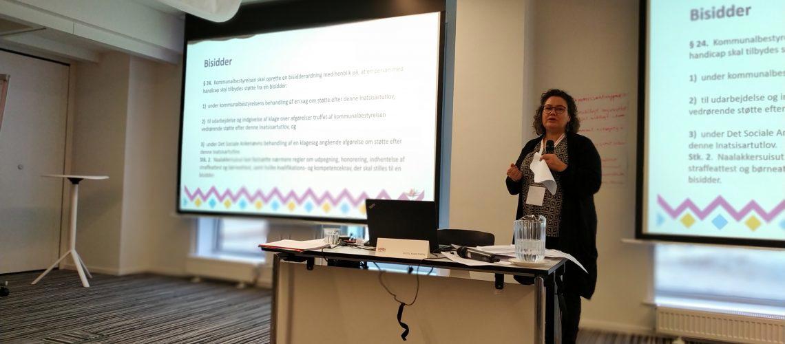 Inuit innarluutillit illersuisua siulleq Christina Johnsen inatsit nutaaq pillugu oqalugiartoq