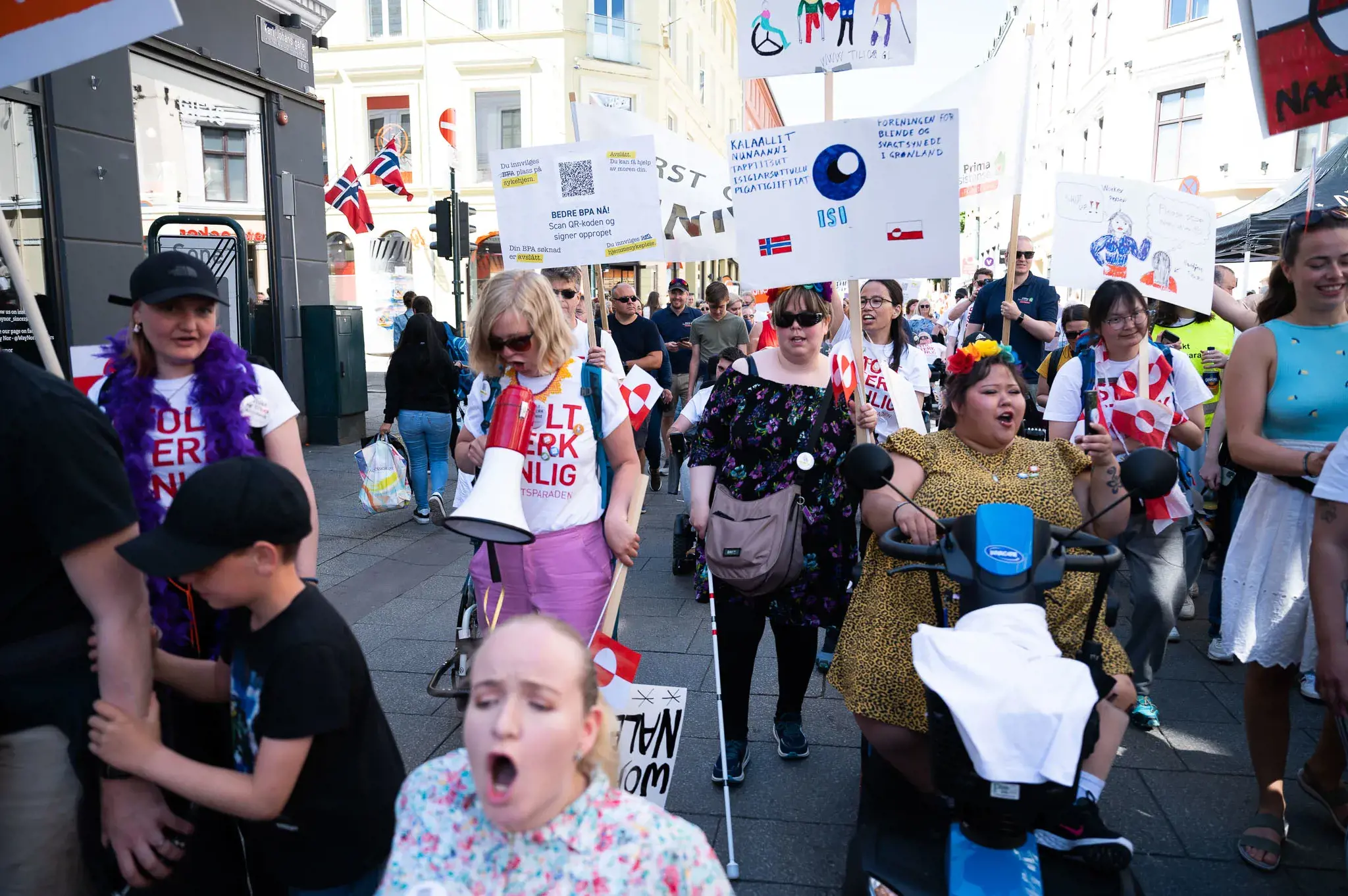 Oslomi Disability Pride 2022-mi ingerlaaqatigiittut.